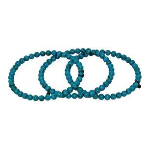 World Wide Imports VVV Signed Designer Turquoise Bracelets